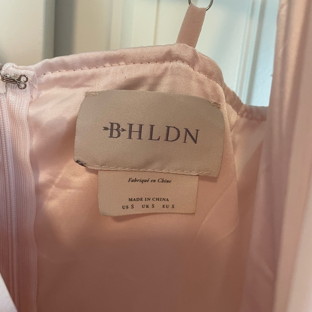 BHLDN Anthropolgie Eva blush taupe Maxi Dress size small - Picture 6 of 12